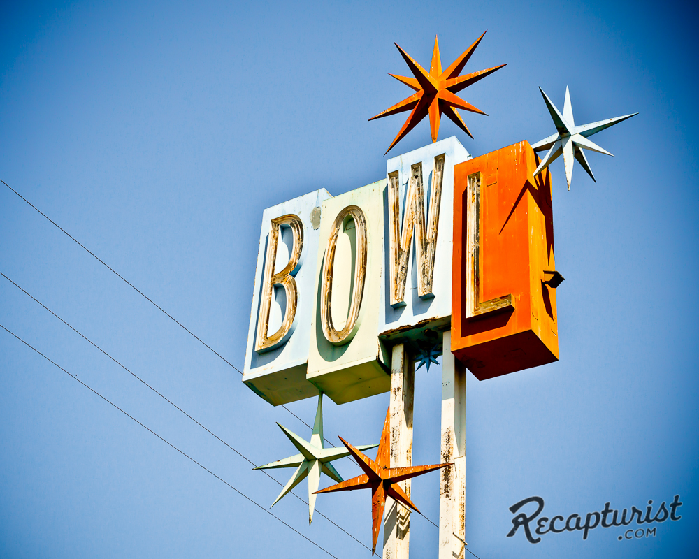 Vintage Bowling Signs 38